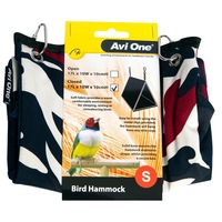Small Closed Bird Hammock 17x10x10cm by Avi One for Budgies & Small Parrots