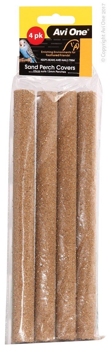 4 Pack of Bird Sand Perch Covers for Bird Perches (Avi One)