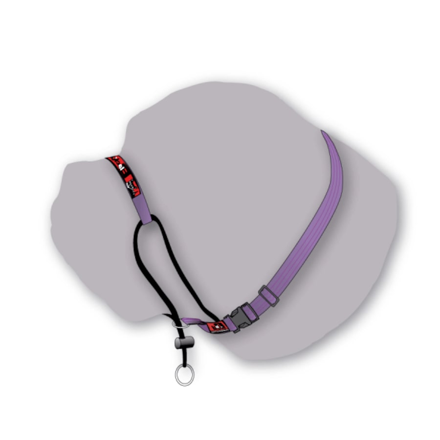 Black Dog Large Training Halter for Dogs (Black) (43cm to 68cm)