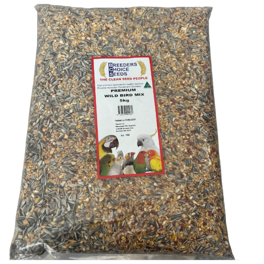 Breeders Choice Wild Bird Seed Mix (5kg) Wildbird Bird Food
