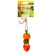 Carousel Carrit Chew 13cm Orange Small Animal Dental Chew by Pet One