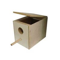 Cockatiel Bird Nesting Breeding Box Made of Particle Board