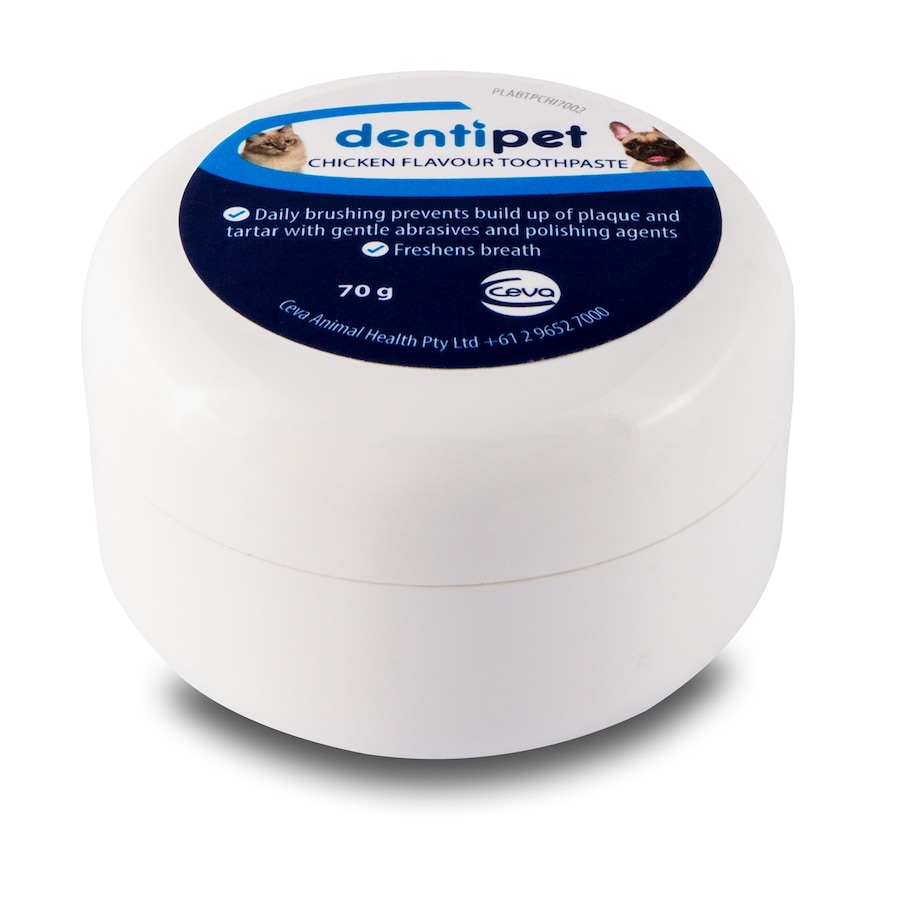 Dentipet Chicken Flavoured Pet Toothpaste for Dogs & Cats - 70g