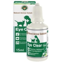 NAS Eye Clear for Dogs, Cats, Horses & Livestock (15ml) Natural Animal Solution