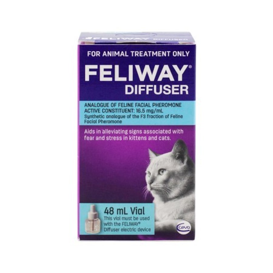 Feliway Refill for the Pheromone Diffuser for Cats - Calming & Anxiety Spray