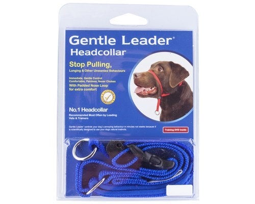 Gentle Leader Head Collar for Dogs - Large - Blue