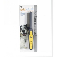 Flea Comb for Dogs & Cats - JW Gripsoft Pet Grooming Tool