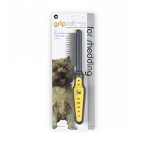 Shedding Comb for Dogs - JW Gripsoft Pet Grooming Tool