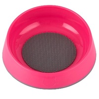 OH BOWL Magenta Pink Cats Hairball Prevention & Oral Health Care Bowl
