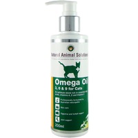 NAS Omega 3, 6 & 9 Oil for Cats (200ml) Natural Animal Solutions Omega for Pets