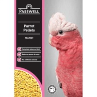 1kg Parrot Pellets for Small & Large Parrots (Passwell)