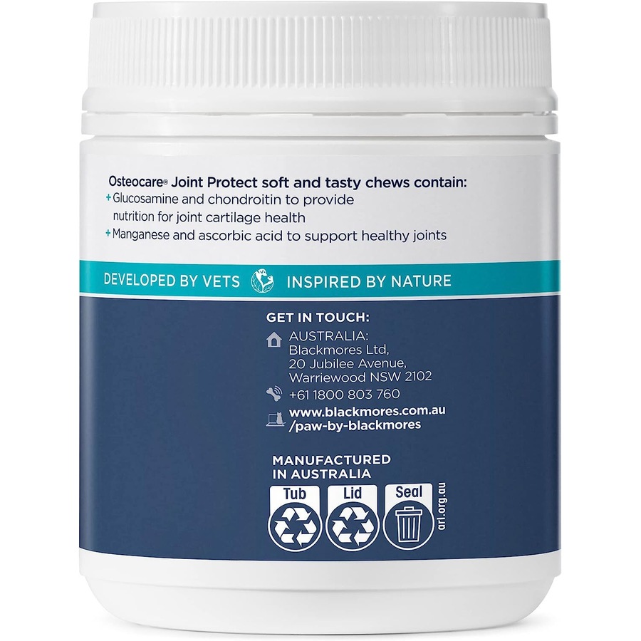 PAW Osteocare 300g Chews Joint Health Chews for Dogs Blackmores