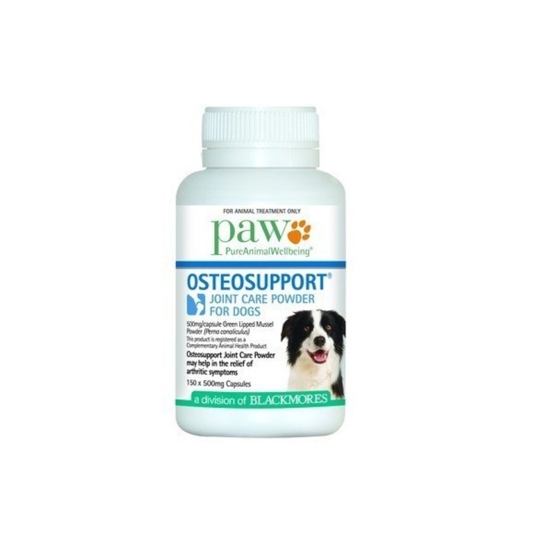 Buy Paw Osteosupport 150 Capsules Joint Health Care Powder For Dogs