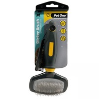 Medium Dog Slicker Brush for Dog Breeds with Heavy Shedding Hair (Pet One)