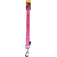 Dog Leash Lead Reflective Nylon - Pink - 20mm x 150cm (Pet One)