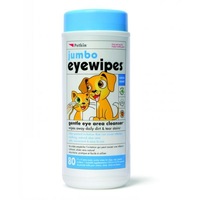 Jumbo Eyewipes for Dogs & Cats Gentle Eye Area Cleaner - Petkin - 80 Wipes