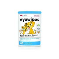 Pet Eyewipes for Dogs & Cats Gentle Eye Area Cleanser - Petkin - 30 Wipes