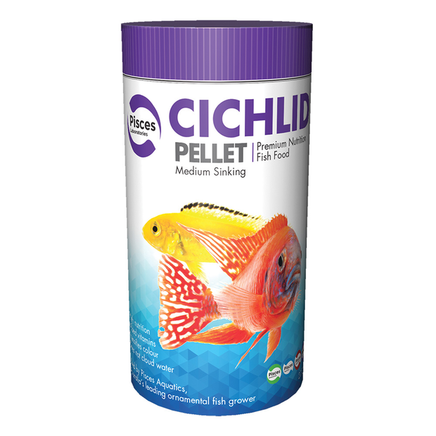 Cichlid Pellets - Medium (2mm) 140g Pisces
