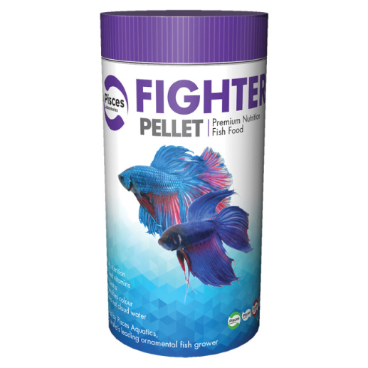 Fighter Fish Pellets Food for Betta Fish - 30g (Pisces)