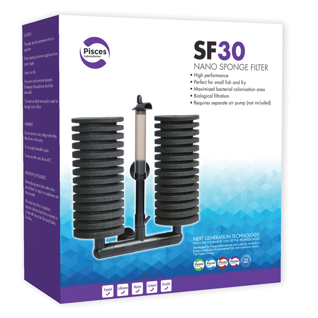 Nano Sponge Filter SF30 (Pisces)