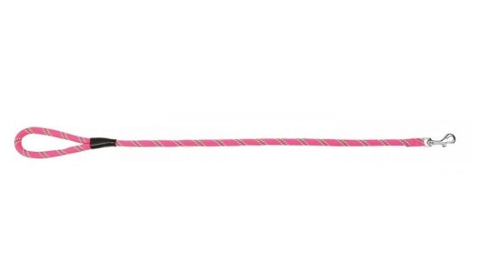 Round Mountain Dog Lead - Colour Hot Pink (13mm x 122cm) Prestige Pet Leash