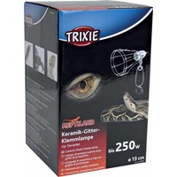 Ceramic Wire Mesh Clamp Lamp - 13.2cm - 250W - 1.8M Trixie (Reptiland)