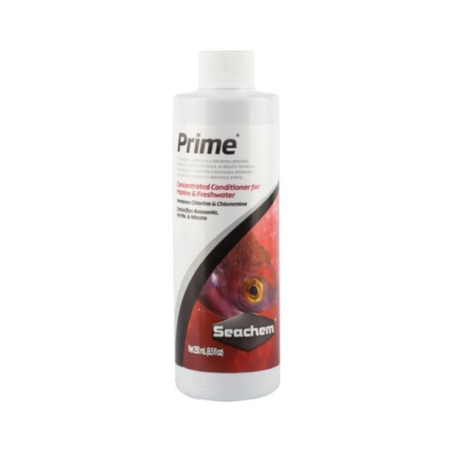 Seachem Prime 250ml Fish Water Conditioner for Fresh & Saltwater Aquariums