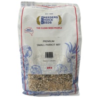 Breeders Choice Premium Small Parrot Seed Mix (2kg) Cockatiel, Lovebird Bird Food