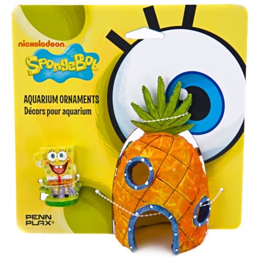 SpongeBob & Pineapple Small Fish Tank Aquarium Decoration