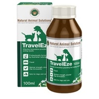 NAS TravelEze for Dogs & Cats (100ml) Natural Animal Solutions Pet Car Anxiety