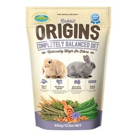 Vetafarm 350g Rabbit Origins Food for Rabbits - Compelety Balanced Diet Pellets