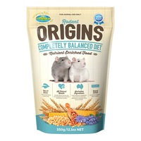 Vetafarm 350g Rodent Origins Rat & Mice Food - Compelety Balanced Diet Pellets