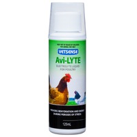Vetsense Avi-LYTE for Poultry Birds & Chickens - 125ml 