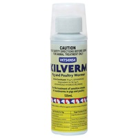 Vetsense KILVERM Poultry Bird Wormer for Chickens - 125ml 