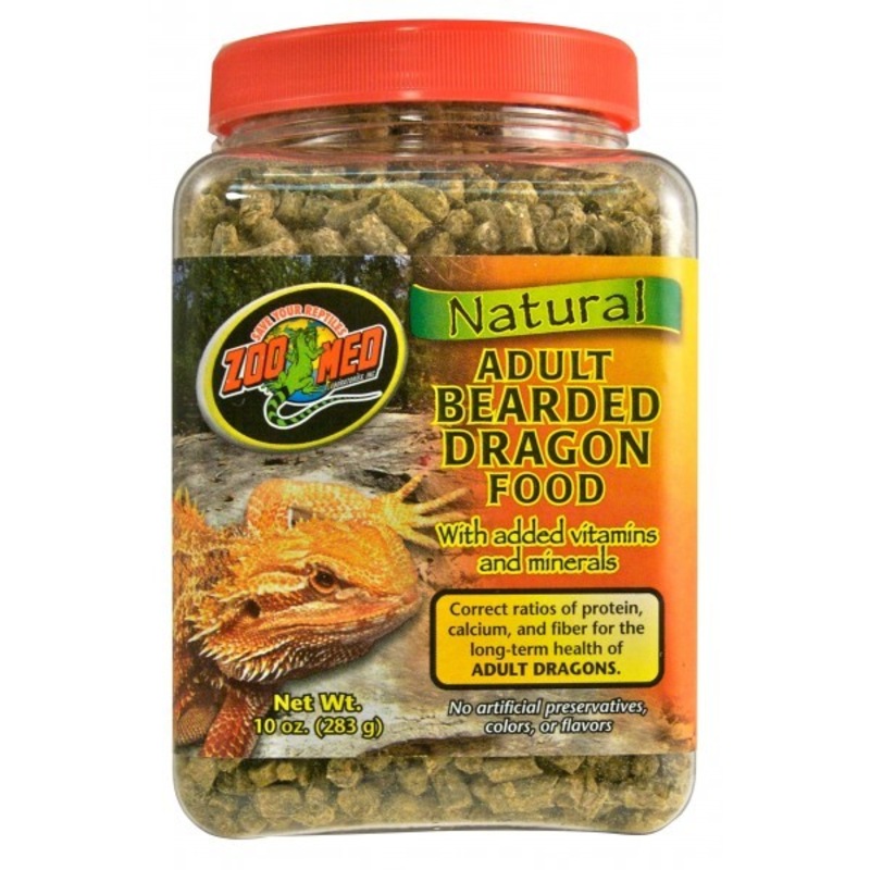 Bearded Dragon Reptile Pellet Food 283 gram by Zoo Med MyDeal