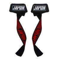 Weight Lifting Straps Neoprene Padded Cotton Lifting Straps with Gel Grip for Weightlifting Deadlift Bodybuilding by Javson
