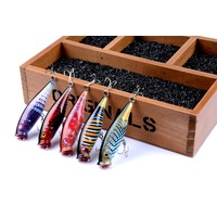 5X 7.5cm Popper Poppers Fishing Lure Lures Surface Tackle Fresh Saltwater