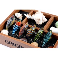 6x 6.5cm Vib Bait Fishing Lure Lures Hook Tackle Saltwater