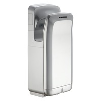 Mywashroom Automatic Jet Hand Dryer Commercial Brush Motor Wall Mounted-Silver