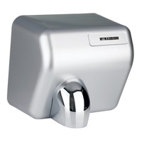 Mywashroom Automatic Hand Dryer Super 2300W Electric ABS Wall Mounted-Silver