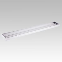 Cavallo Brushed Nickel Square Double Towel Rail 800mm