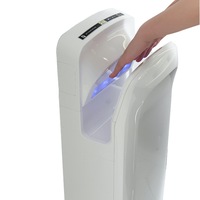 Mywashroom Jet Hand Dryer Powered High Speed Reliable Brush Motor-White