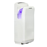 Mywashroom Jet Hand Dryer Powered High Speed Reliable Carbon Brushless Motor-White
