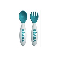 Beaba Training Fork and Spoon - Blue