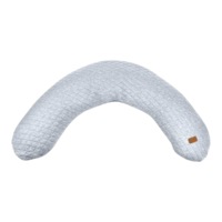 Big Flopsy Fleur de Cotton® Nursing Pillow - Heather Grey