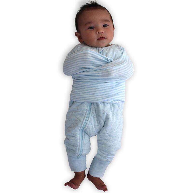 Buy Plum 2.5TOG Swaddle Suit Blue Marle MyDeal