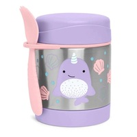 Skip Hop Zoo Insulated Food Jar - Nova Narwhal