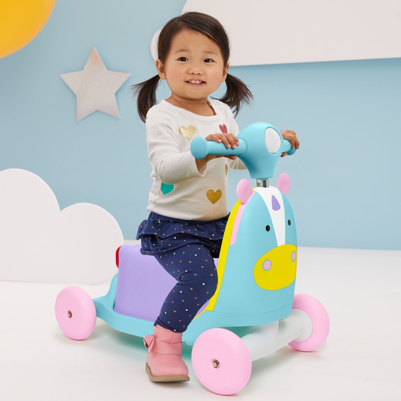 Skip Hop Zoo Eureka Unicorn Ride On Toy - MyDeal