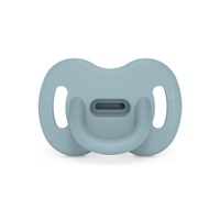 Suavinex Colour Essence All Silicone Soother with SX Pro Physiological Teat - Blue