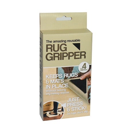 8x Anti Skid RUG GRIPPERS Non Slip Reusable Carpet Mat Gripper Ruggies OZ
